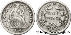 VEREINIGTE STAATEN VON AMERIKA 1 Dime (10 Cents) Liberté assise 1856 Philadelphie