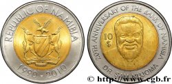 NAMIBIA 10 Dollar 20e anniversaire de la Banque de Namibie 2010
