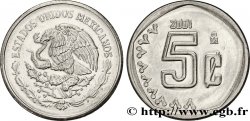 MEXICO 5 Centavos aigle 2001 Mexico