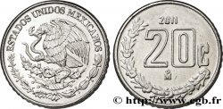 MEXIQUE 20 Centavos aigle 2011 Mexico