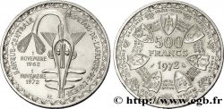 ÉTATS DE L AFRIQUE DE L OUEST (BCEAO) 500 Francs BCEAO 1972 Paris