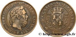 SPAIN 5 Centimos Charles VII (Charles de Bourbon, prétendant carliste) 1875 Oñate