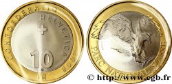 SUISSE 10 Francs Parc National Suisse – Aigle royal 2008 Berne - B