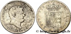 ITALIE - ROYAUME DES DEUX-SICILES 120 Grana Ferdinand II, roi de Naples et Sicile 1856 Naples