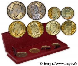 MONACO Coffret avec quatre Essais Rainier III 1950 Paris FDC
