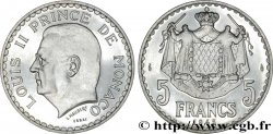 MONACO Essai de 5 Francs Louis II 1945 Paris
