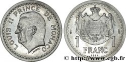 MONACO - PRINCIPALITY OF MONACO - LOUIS II Essai de 1 Franc aluminium n.d. Paris