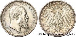 GERMANY - WÜRTTEMBERG 3 Mark Guillaume II 1913 Stuttgart