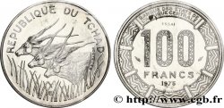 TCHAD Essai de 100 Francs type “Banque Centrale”, antilopes 1975 Paris