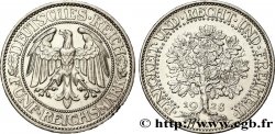 ALLEMAGNE 5 Reichsmark aigle / chêne 1928 Berlin
