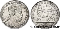 ÉTHIOPIE 1 Birr roi Menelik II EE1887 1889 Paris
