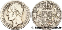 BELGIQUE 20 Centimes Léopold Ier tête nue 1853