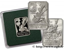 POLOGNE 10 Zlotych BE (proof) aigle / chevau-légers polonais de la garde impériale de Napoléon Ier 2010 Varsovie