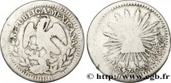 MÉXICO 1 Real aigle 1847 Zacatecas