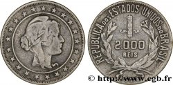 BRÉSIL 2000 Reis “Liberté” 1925