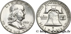 ÉTATS-UNIS D AMÉRIQUE 1/2 Dollar Benjamin Franklin 1961 Philadelphie