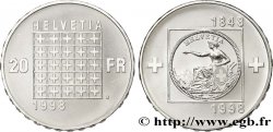 SCHWEIZ 20 Francs BE 150e anniversaire de la Confédération 1998 Berne - B