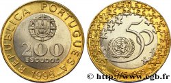 PORTUGAL 200 Escudos 50e anniversaire des Nations Unies 1995