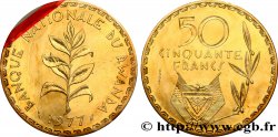 RWANDA Essai de 50 Francs 1977 Paris