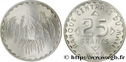 MALI Essai de 25 Francs plant de mil 1976 Paris FDC