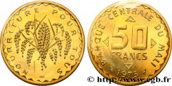 MALI Essai de 50 Francs plant de mil 1975 Paris