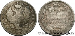 RUSSIE 50 Kopecks aigle bicéphale 1814 Saint-Petersbourg