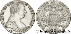AUTRICHE 1 Thaler (REFRAPPE) Marie-Thérèse 1780 Vienne