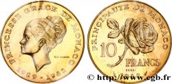 MONACO Essai de 10 Francs princesse Grace de Monaco 1982 Paris