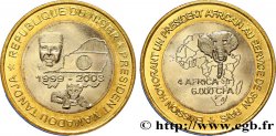 NIGER 6000 Francs Président Mamadou Tandja 2003 
