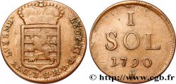 LUXEMBOURG Sol 1790 Günzburg