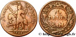 SUÈDE 1 Daler 1718
