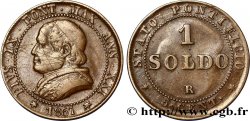 VATICAN AND PAPAL STATES 1 Soldo 1867 Rome