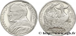 VATICAN ET ÉTATS PONTIFICAUX 10000 Lire (Proof) Jean-Paul II / la Tempête appaisée 1997 Rome