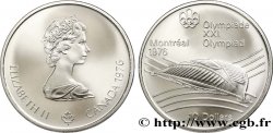CANADA 10 Dollars JO Montréal 1976 vélodrome olympique / Elisabeth II 1976 