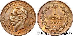 ITALIE 1 Centesimo Victor Emmanuel II 1867 Milan - M