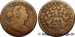 ESTADOS UNIDOS DE AMÉRICA 1 Cent type au buste drapé 1796-1807 1802 Philadelphie