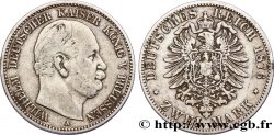 ALLEMAGNE - PRUSSE 2 Mark Guillaume Ier 1876 Berlin