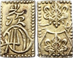 JAPON 2 Bu ou Ichibu en or et argent 1860