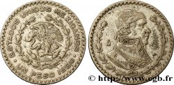 MEXICO 1 Peso Jose Morelos y Pavon / aigle 1960 Mexico