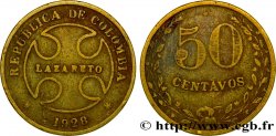 COLOMBIA 50 Centavos “Lazareto” 1928 