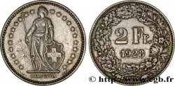 SUISSE 2 Francs Helvetia 1928 Berne - B