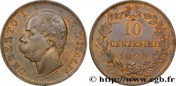 ITALIA 10 Centesimi Humbert Ier 1893 Birmingham