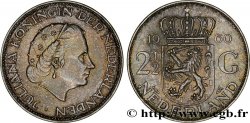 PAíSES BAJOS 2 1/2 Gulden Juliana 1960 Utrecht