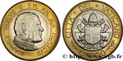 VATICAN AND PAPAL STATES 1000 Lire Jean Paul II armes an XIX /  armes pontificales 1997 