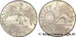 GERMANY 10 Mark / XXe J.O. Munich - Village olympique de Munich 1972 Munich