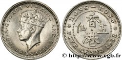 HONGKONG 5 Cents Georges VI couronné 1938 