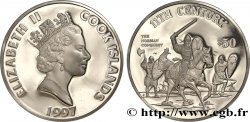 ÎLES COOK 50 Dollars Proof - XIe Siècle 1997