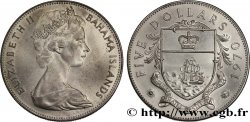 BAHAMAS 5 Dollars Elisabeth II 1970 