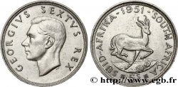 AFRIQUE DU SUD 5 Shillings Georges VI 1951 Pretoria