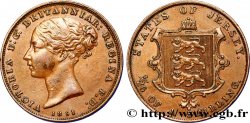 ISLA DE JERSEY 1/26 Shilling Reine Victoria 1851 